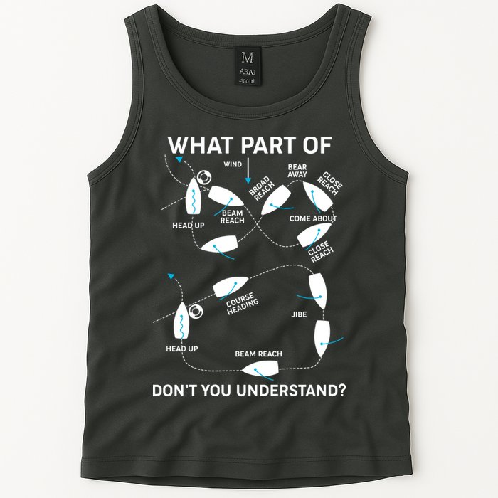 Funny What Part Of Don't You Understand Boating Expert Tank Top