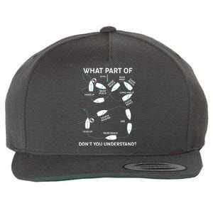 Funny What Part Of Don't You Understand Boating Expert Wool Snapback Cap