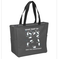 Funny What Part Of Don't You Understand Boating Expert Zip Tote Bag