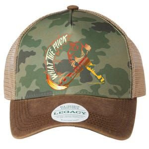 Funny What Part Of Hockey Don't You Understand Hockey Player Legacy Tie Dye Trucker Hat