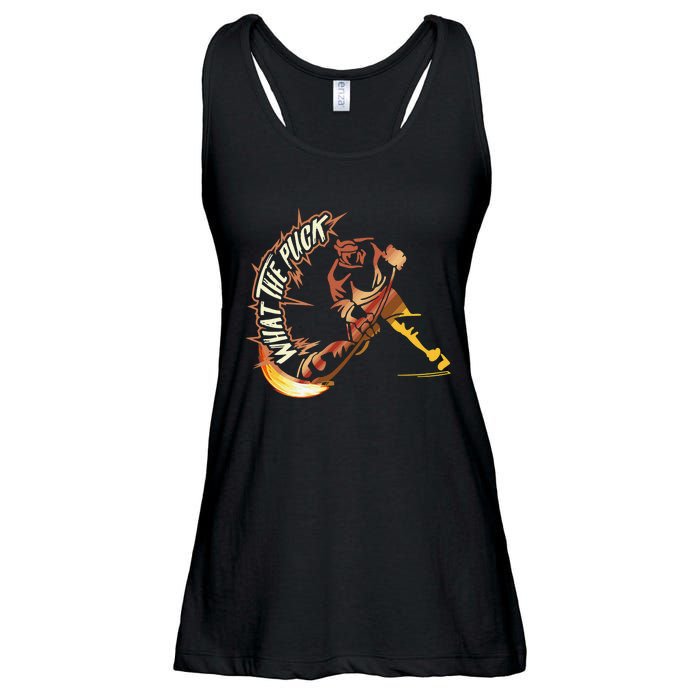 Funny What Part Of Hockey Don't You Understand Hockey Player Ladies Essential Flowy Tank