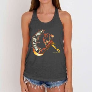 Funny What Part Of Hockey Don't You Understand Hockey Player Women's Knotted Racerback Tank