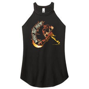 Funny What Part Of Hockey Don't You Understand Hockey Player Women's Perfect Tri Rocker Tank