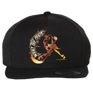 Funny What Part Of Hockey Don't You Understand Hockey Player Wool Snapback Cap