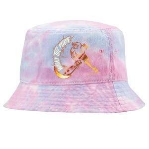 Funny What Part Of Hockey Don't You Understand Hockey Player Tie-Dyed Bucket Hat