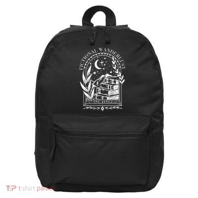 Fictional Wanderlust Poet Literary Mystical 16 in Basic Backpack