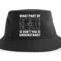 Funny What Part Of Soccer Don't You Understand Soccer Coach Sustainable Bucket Hat
