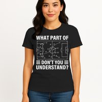 Funny What Part Of Soccer Don't You Understand Soccer Coach Womens T-Shirt