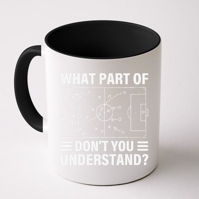 Funny What Part Of Soccer DonT You Understand Soccer Coach Mug