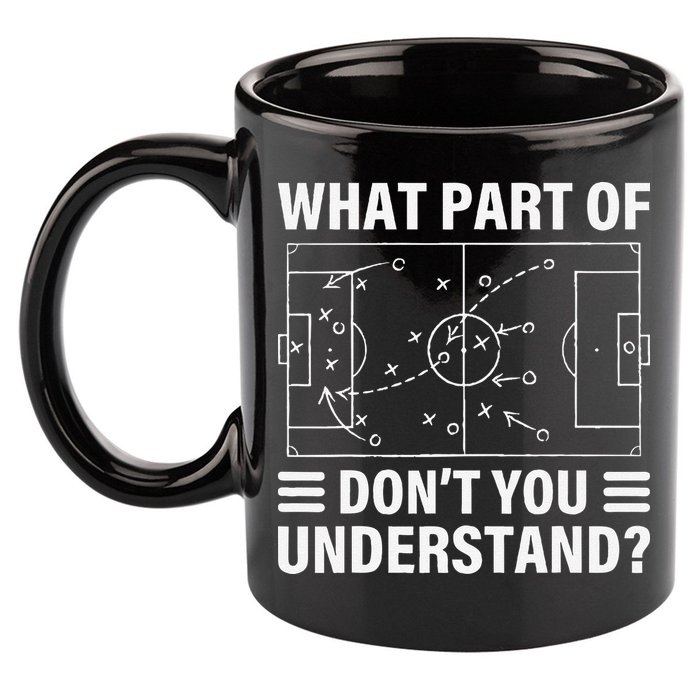 Funny What Part Of Soccer DonT You Understand Soccer Coach 11oz C Handle Ceramic Mug
