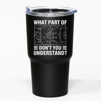 Funny What Part Of Soccer DonT You Understand Soccer Coach Tumbler