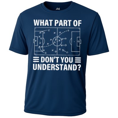 Funny What Part Of Soccer DonT You Understand Soccer Coach Performance Shirt