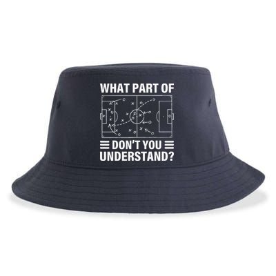 Funny What Part Of Soccer DonT You Understand Soccer Coach Sustainable Bucket Hat