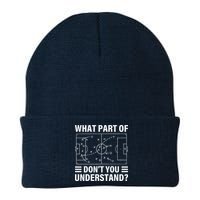 Funny What Part Of Soccer DonT You Understand Soccer Coach Beanie
