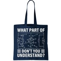 Funny What Part Of Soccer DonT You Understand Soccer Coach Bag
