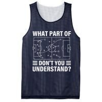 Funny What Part Of Soccer DonT You Understand Soccer Coach Mesh Reversible Basketball Jersey Tank