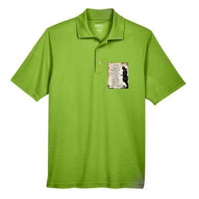 Fearless Warrior Premium Men's Origin Performance Pique Polo