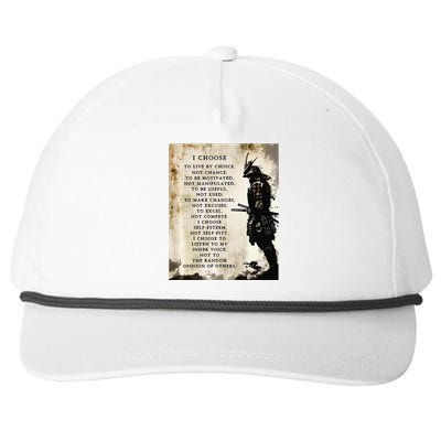 Fearless Warrior Premium Snapback Five-Panel Rope Hat