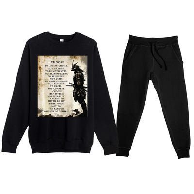 Fearless Warrior Premium Premium Crewneck Sweatsuit Set