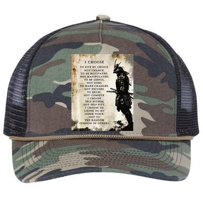 Fearless Warrior Premium Retro Rope Trucker Hat Cap