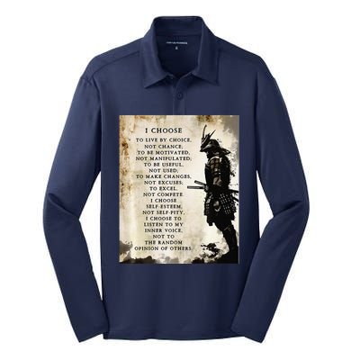 Fearless Warrior Premium Silk Touch Performance Long Sleeve Polo