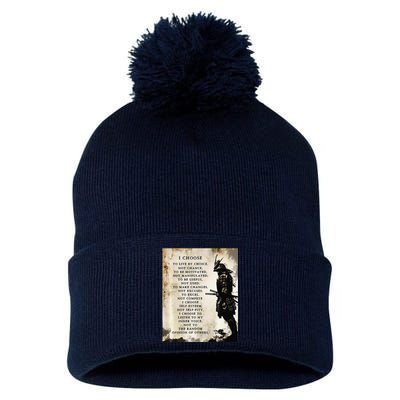 Fearless Warrior Premium Pom Pom 12in Knit Beanie