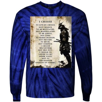 Fearless Warrior Premium Tie-Dye Long Sleeve Shirt