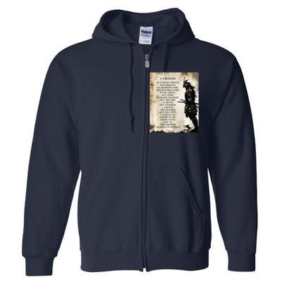 Fearless Warrior Premium Full Zip Hoodie