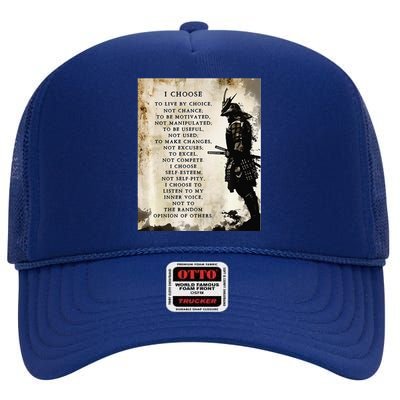 Fearless Warrior Premium High Crown Mesh Back Trucker Hat