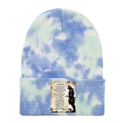 Fearless Warrior Premium Tie Dye 12in Knit Beanie