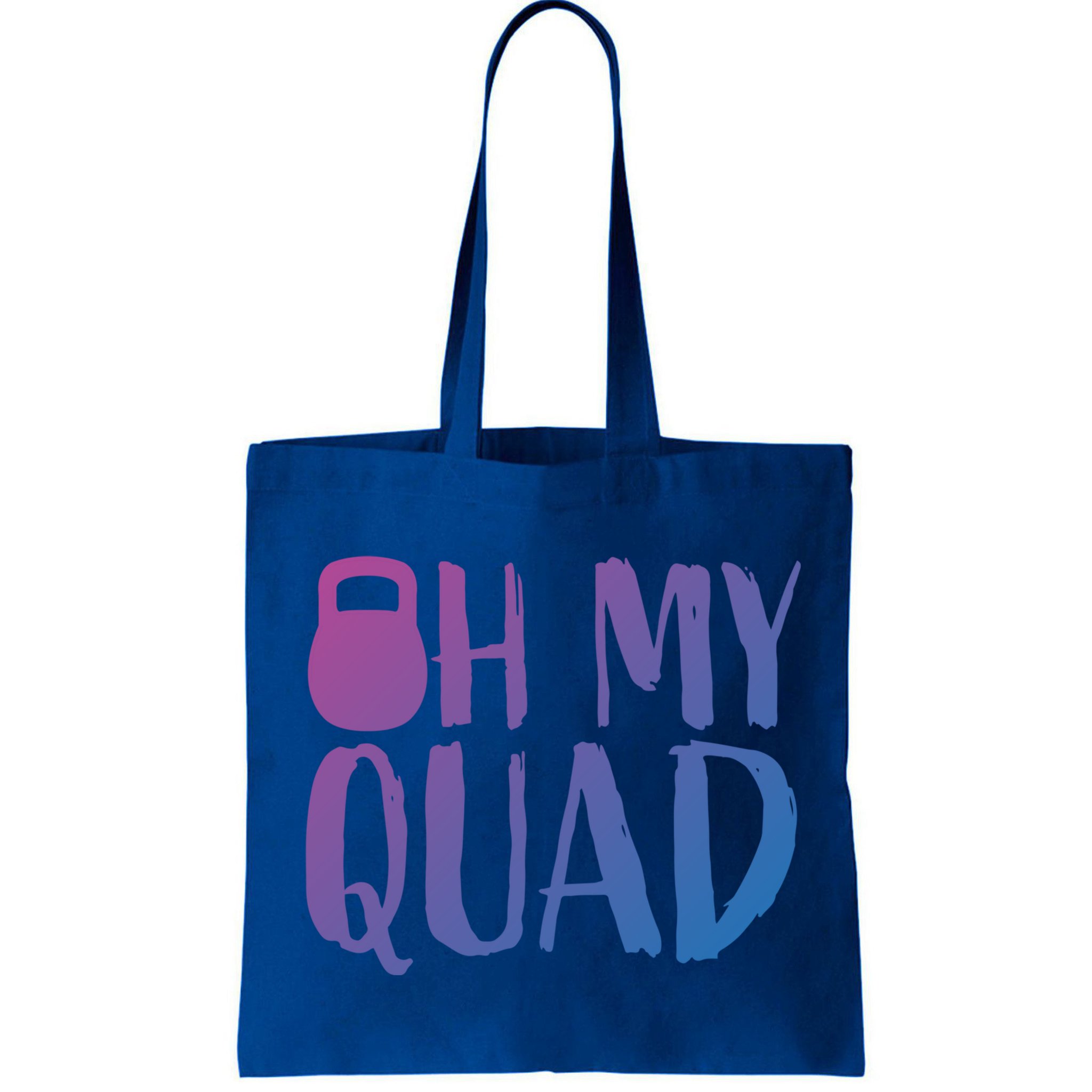 Funny Workout Quadriceps Muscles Kettlebell I Oh My Quad Gift Bag