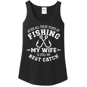 Fishing Wife Quote Years Of Fishing Wife Is My Best Catch Ladies Essential Tank