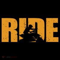 Four Wheeler Quad Funny ATV RIDE Quad Biker Poster
