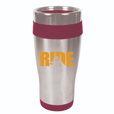 Four Wheeler Quad Funny ATV RIDE Quad Biker 16oz Travel Tumbler
