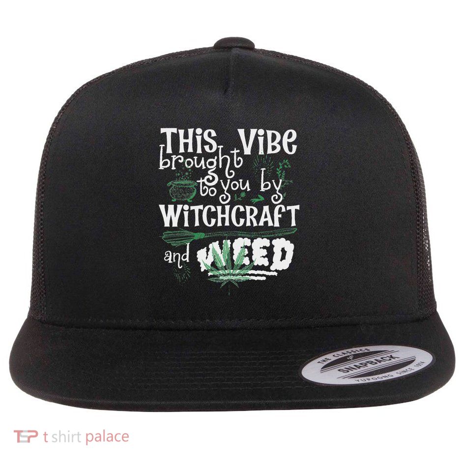 Funny Witchcraft Quote Witchy Meme Flat Bill Trucker Hat