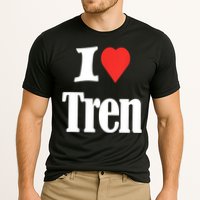 Funny Workout Quote, I Love Tren Design,Cool Bodybuilder Cooling Performance Crew T-Shirt