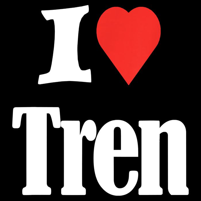 Funny Workout Quote, I Love Tren Design,Cool Bodybuilder Button