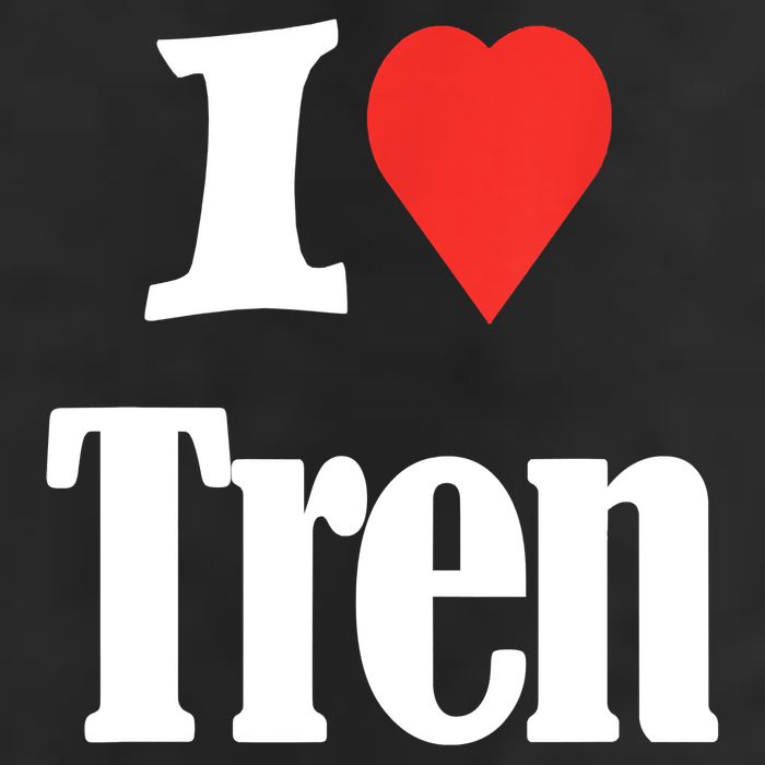 Funny Workout Quote, I Love Tren Design,Cool Bodybuilder Adult Drive Performance Visor