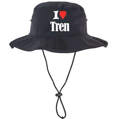 Funny Workout Quote, I Love Tren Design,Cool Bodybuilder Bucket Hat