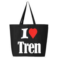 Funny Workout Quote, I Love Tren Design,Cool Bodybuilder 25L Jumbo Tote
