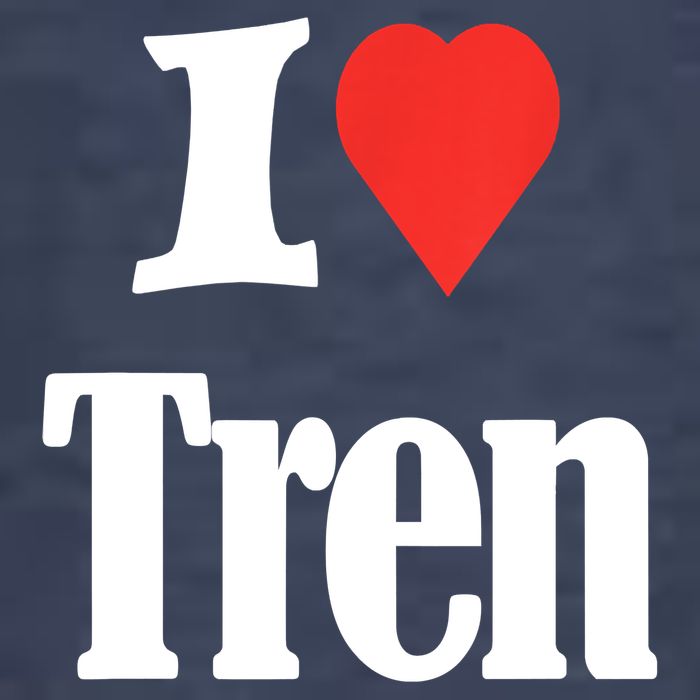 Funny Workout Quote, I Love Tren Design,Cool Bodybuilder Sweatshirt