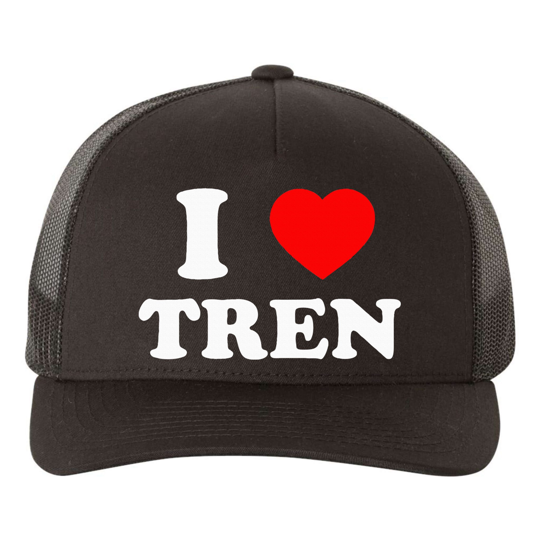 Funny Workout Quote I Love Tren Bodybuilder Yupoong Adult 5-Panel Trucker Hat