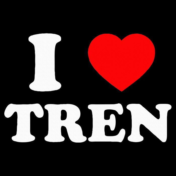 Funny Workout Quote I Love Tren Bodybuilder Cooling Performance Crew T-Shirt
