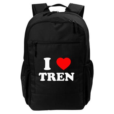 Funny Workout Quote I Love Tren Bodybuilder Backpack
