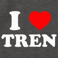 Funny Workout Quote I Love Tren Bodybuilder Vector Backpack