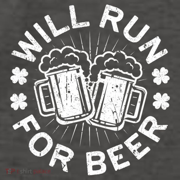 Funny Will Run For Beer Saint Patricks Day Gift Vector Backpack