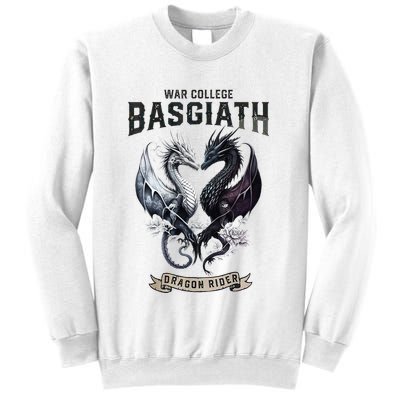 Fourth Wing Romantasy Dark Academia Dragons YA Fantasy Book Sweatshirt
