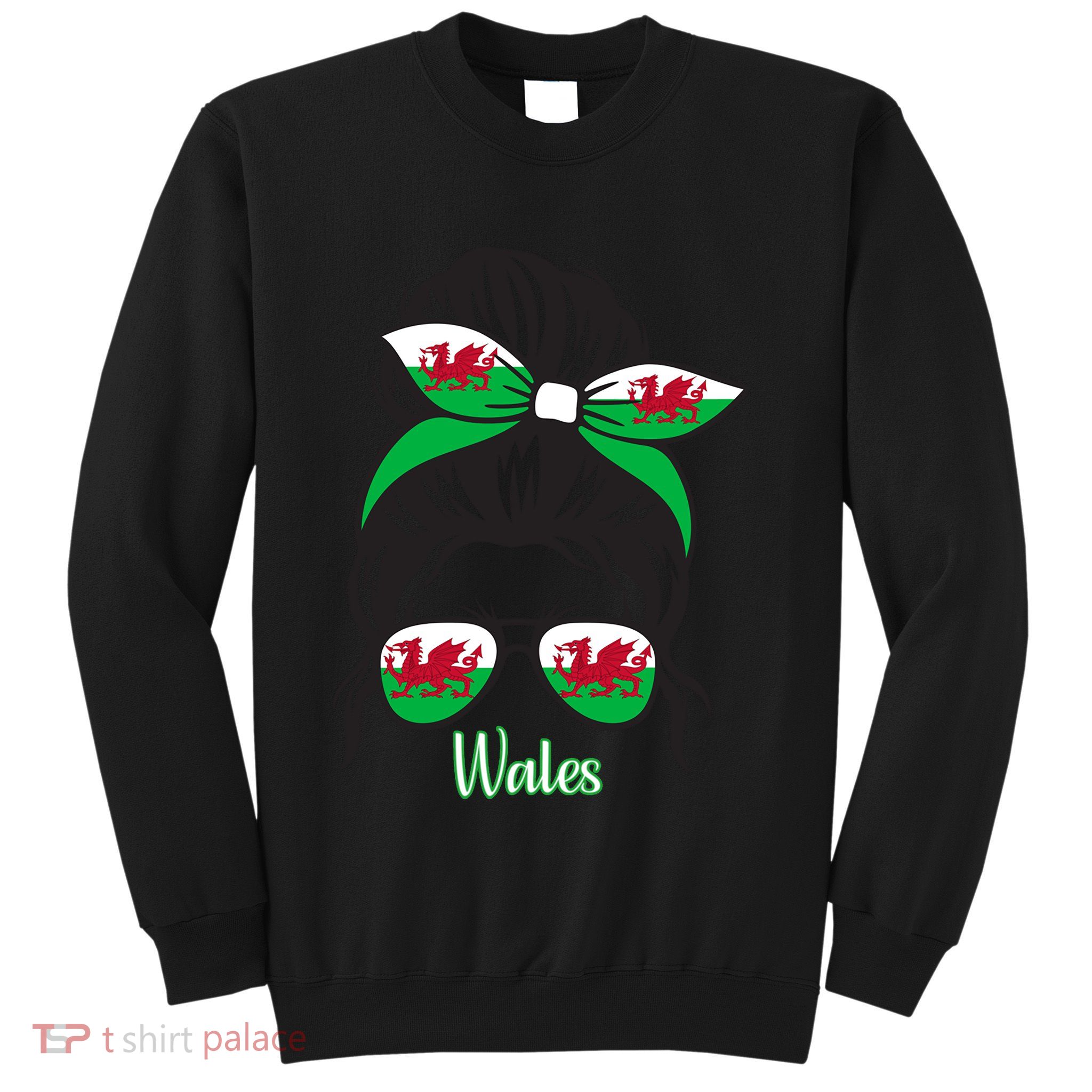 Funny Wales Roots Wales Flag Sweatshirt