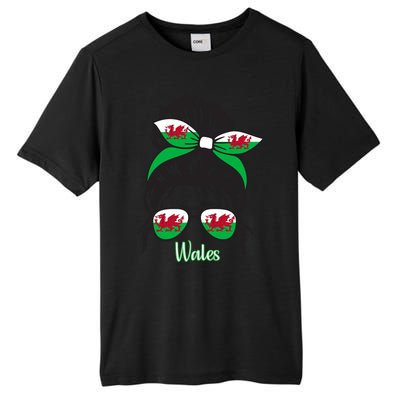 Funny Wales Roots Wales Flag Tall Fusion ChromaSoft Performance T-Shirt