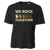 Funny We Rock Together Cooling Performance Crew T-Shirt